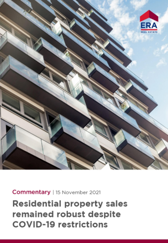 Residential property sales remained robust despite COVID-19 restrictions